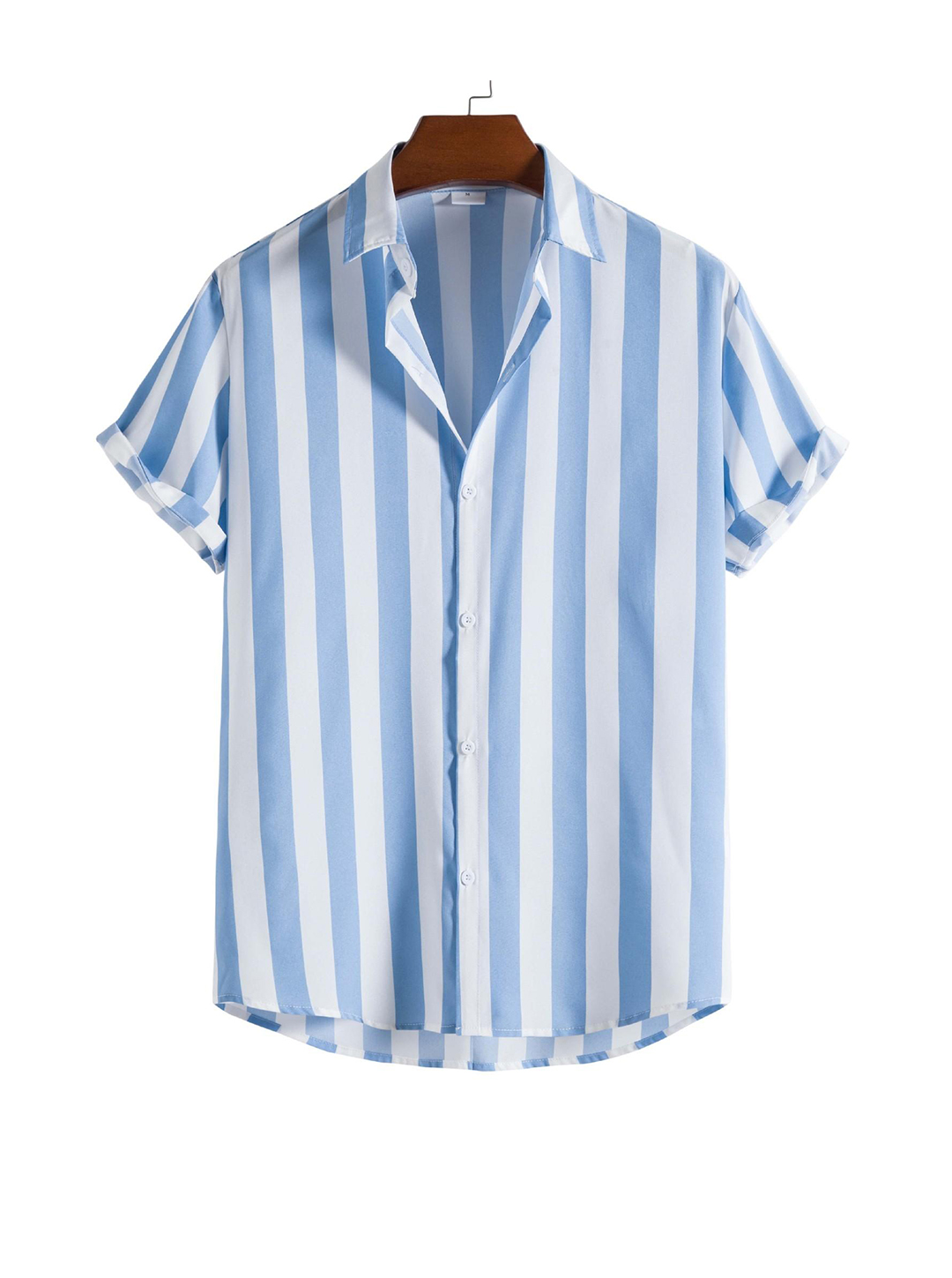 Men's Jerry Striped Short Sleeve Shirt-poisonstreetwear.com