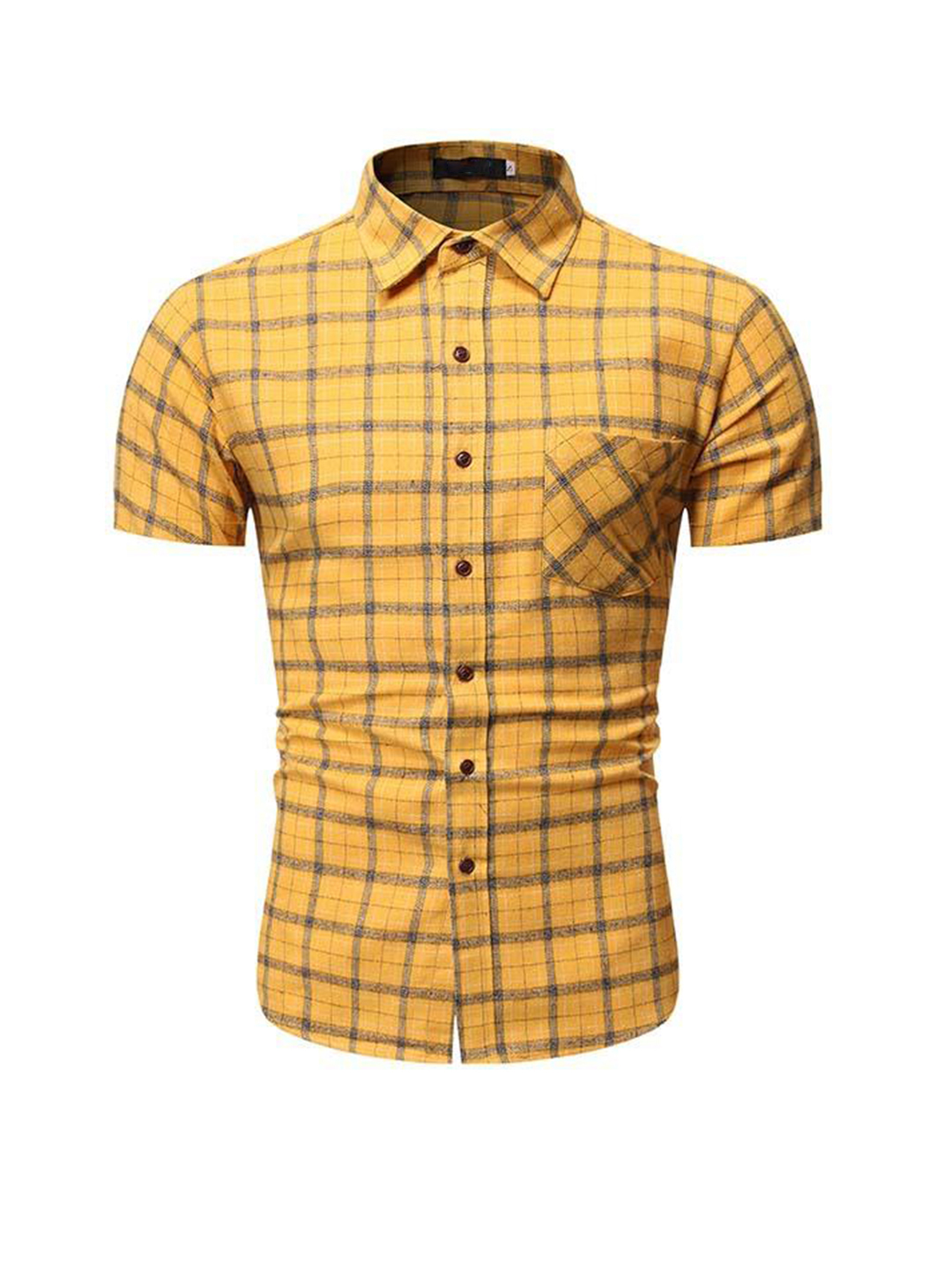 Men's Billy Check Shirt With Pocket-poisonstreetwear.com