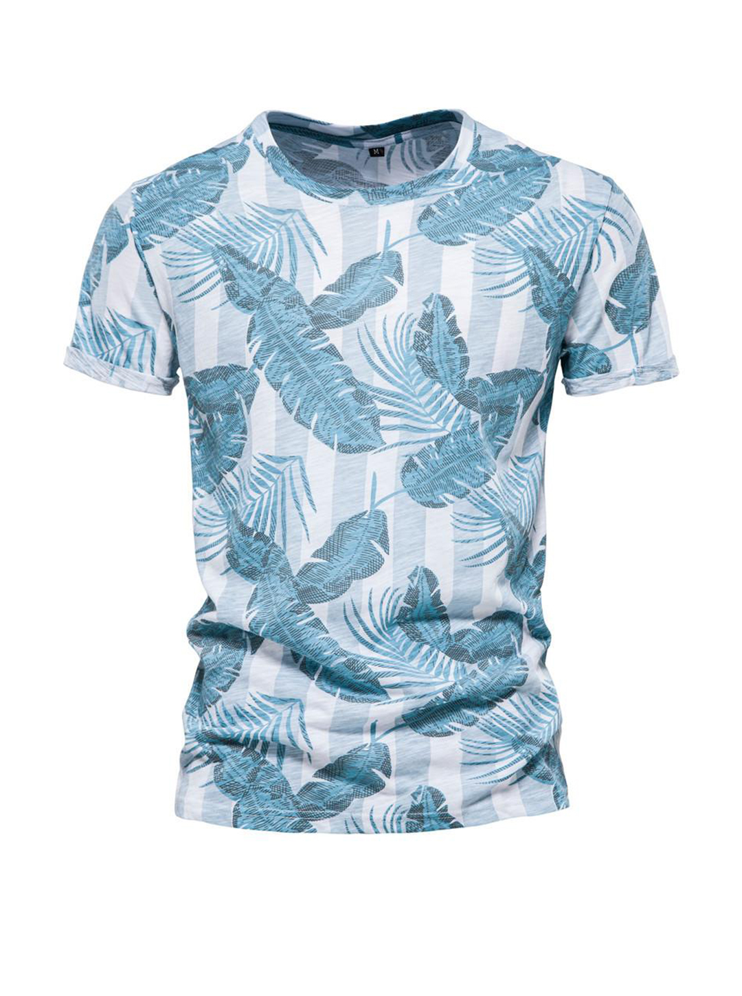 Jason Hawaiian Style Printed Short-sleeved T-shirt-poisonstreetwear.com