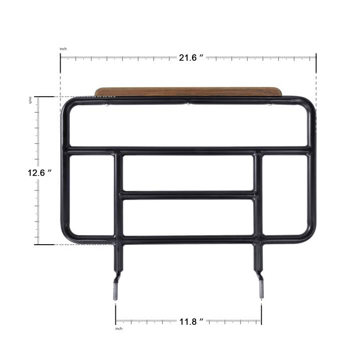 2 Pieces bed railings for adults, side rails for bed Fromann