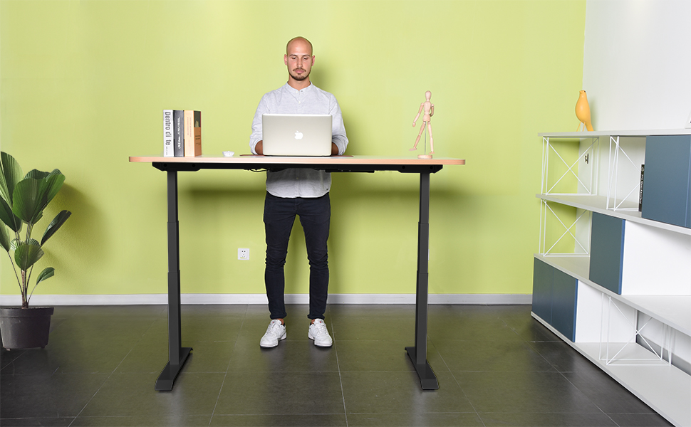 Electric Stand up Desk Frame - Black