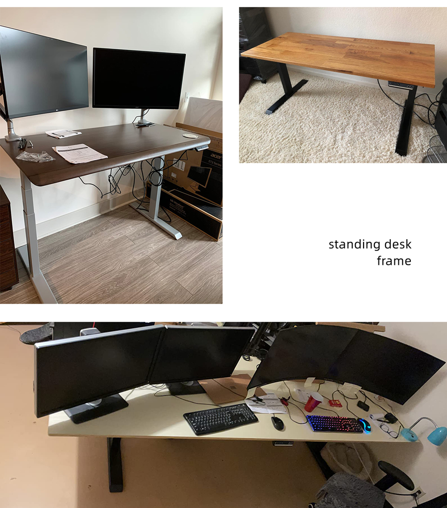 electric height adjustable desk, standing desk DIY Fromann