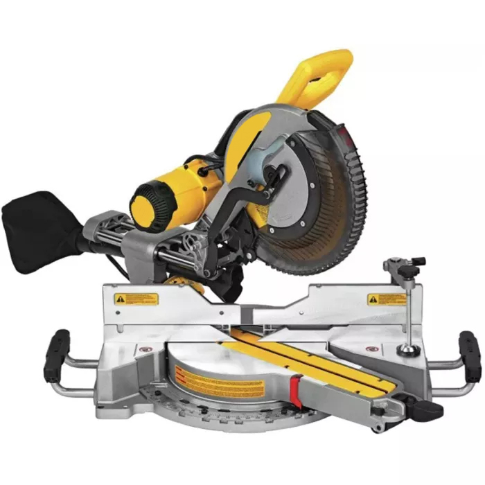 Sierra ingletadora compuesta deslizante DEWALT, 12 pulgadas (DWS779) - zli1