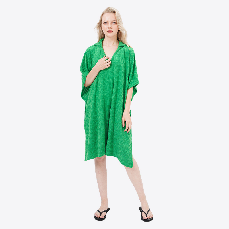 ALLBEST Design Casual Knee Length Pullover Nightgowns Polo Pajamas