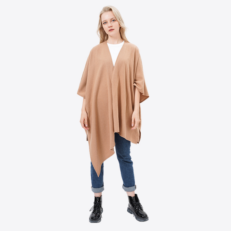 ALLBEST Design Open Front Acrylic and Wool Ponchos