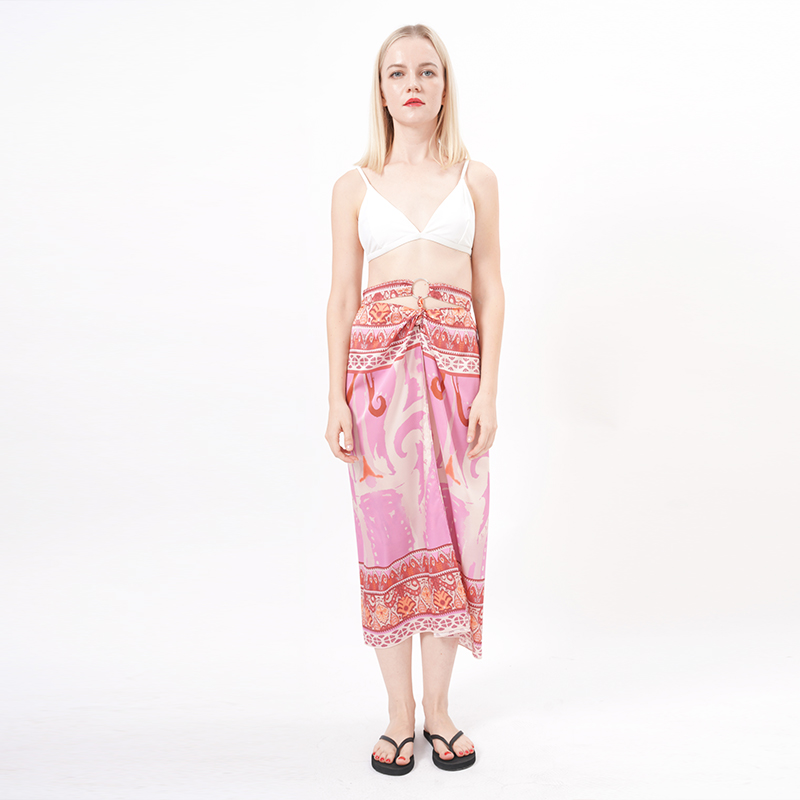 ALLBEST Design Floral Printed Long Sarong Wraps