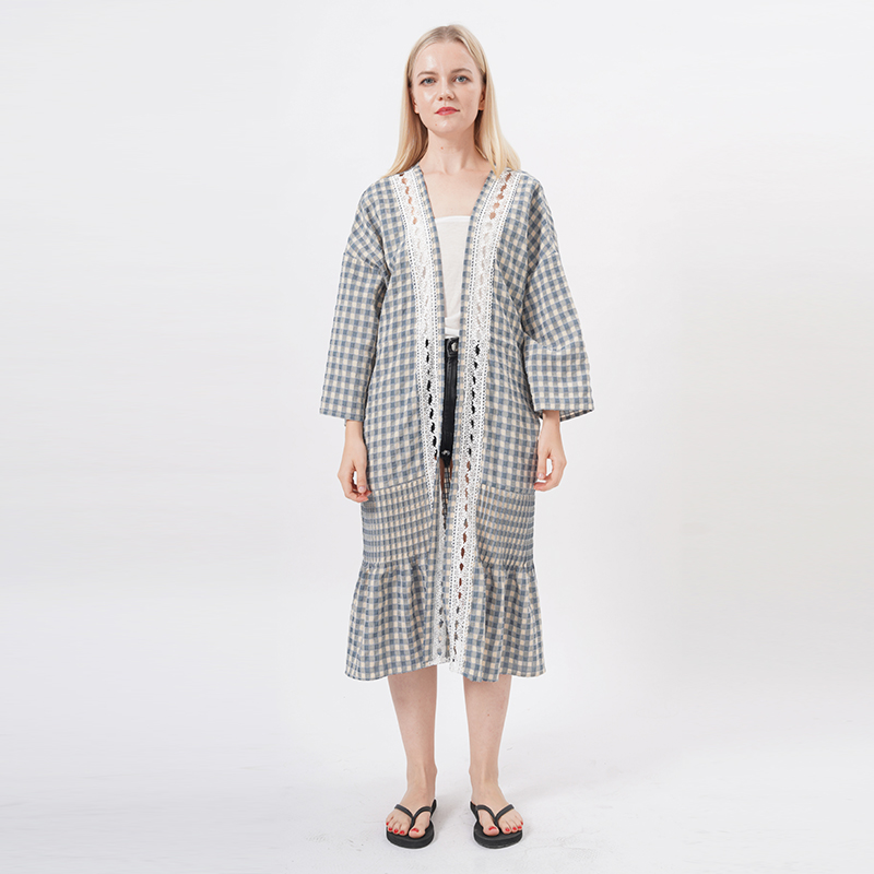 ALLBEST Design Long Robe Beach Cover Up Boho Kimonos