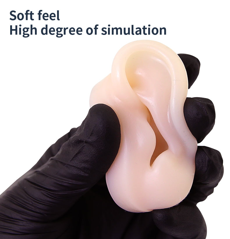 Puncture practice silicone model perforated jewelry mold-中国玄虎纹身器材