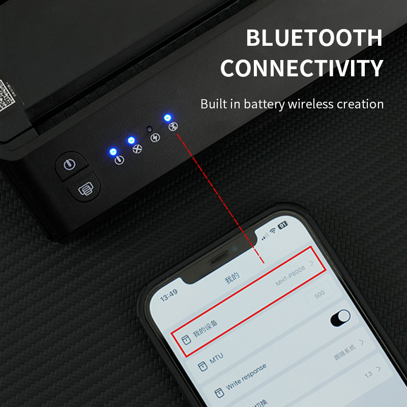 Wireless tattoo transfer machine portable thermal printer-中国玄虎纹身器材