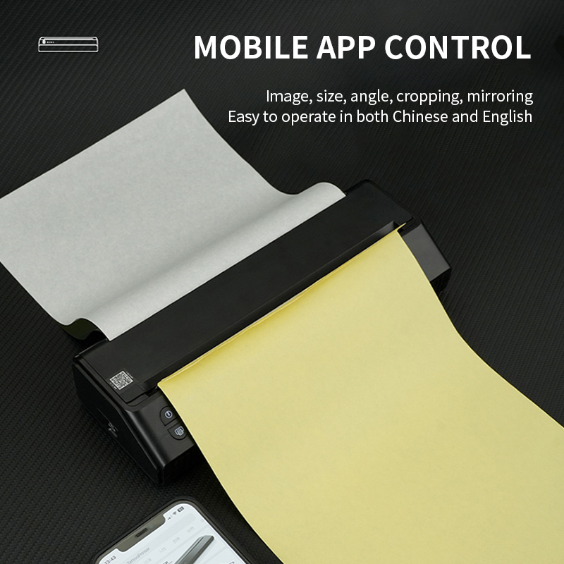 Wireless tattoo transfer machine portable thermal printer-中国玄虎纹身器材