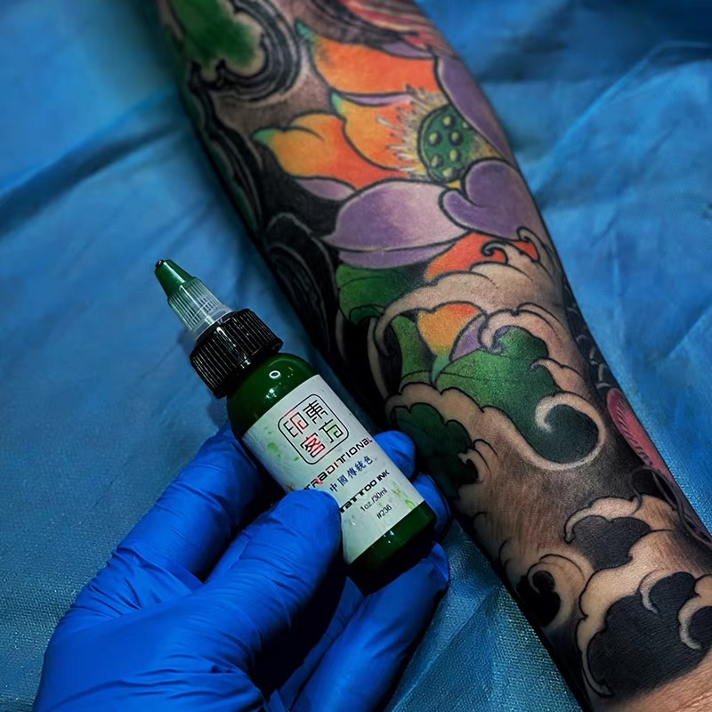 The Oriental Ink Master Tattoo Color Pigments Set-中国玄虎纹身器材