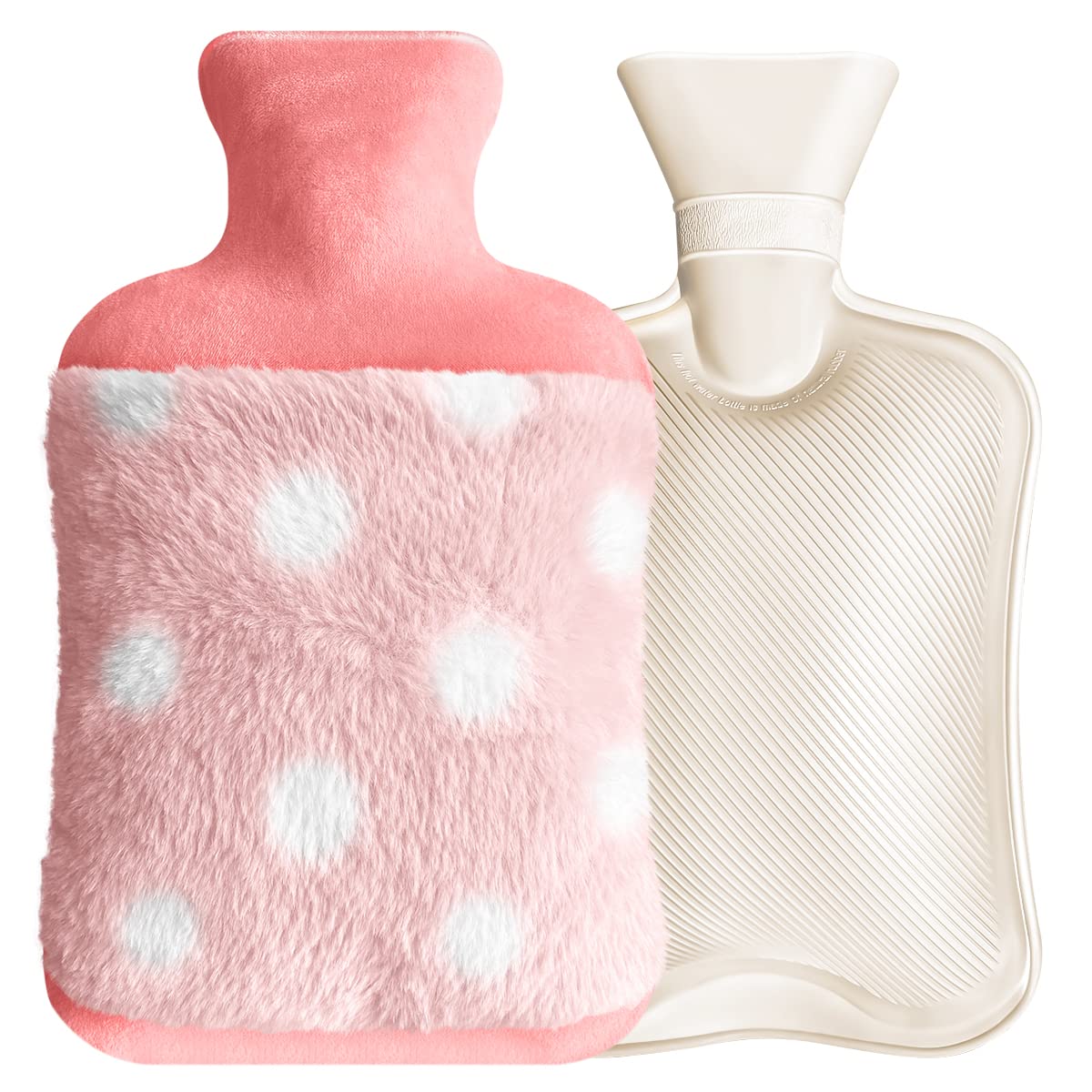 Thermos, 2L Hand-On Hot Water Bottle Heating Pad with Soft Plush Cover