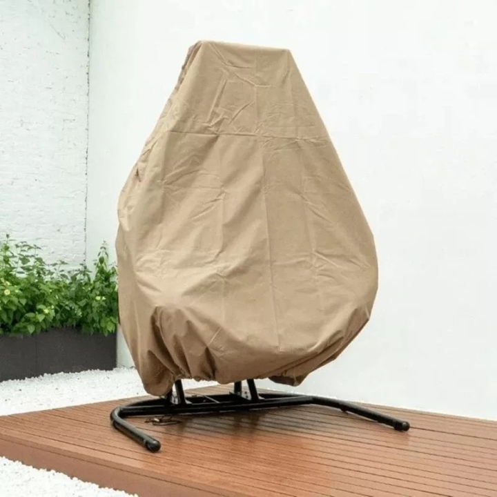 2022 PATIO WICKER SWING CHAIR WITH STAND RAIN COVER INCLUDED - Wayfair