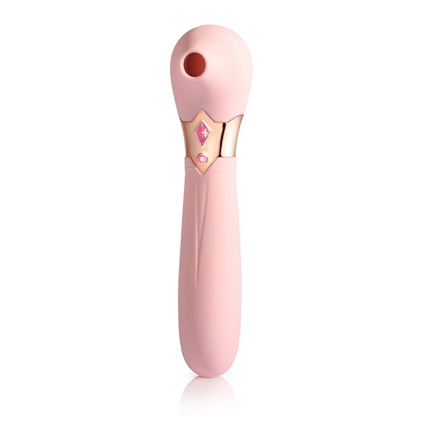 Allure Crown 2-in-1 Sucking Massager & Vibrating Wand-Lovevib