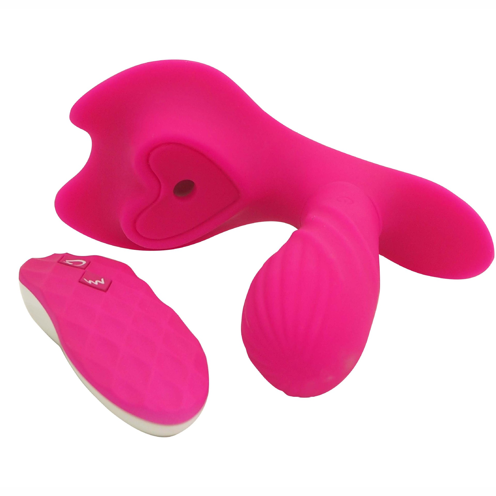 Honey O Pro Dual Vibrator Female Sex Toy with Remote-Lovevib
