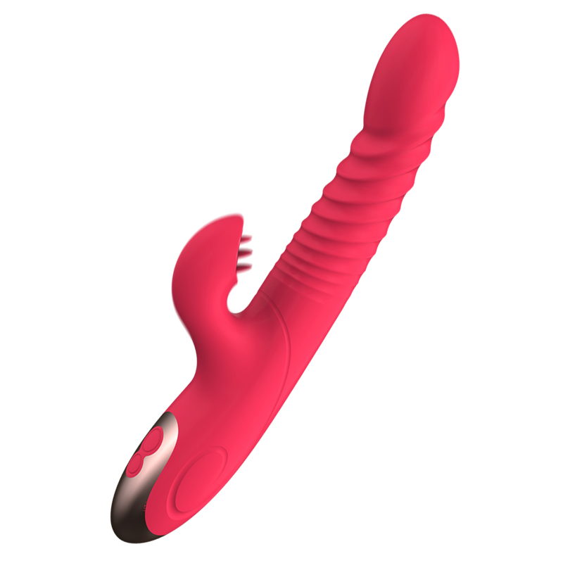 Tongue of Fish Best Rabbit Adult Vibrator Thrusting Rabbit G-spot Sex Toy for Women
