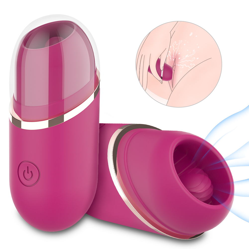 Amazing Rose Tongue Vibrator Newest Design 9 Frequency-Lovevib