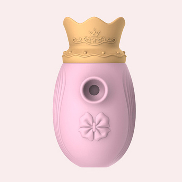 Yellow Crown Mini Clitoral Vibrator Remote Control Women Sex Toy-Lovevib