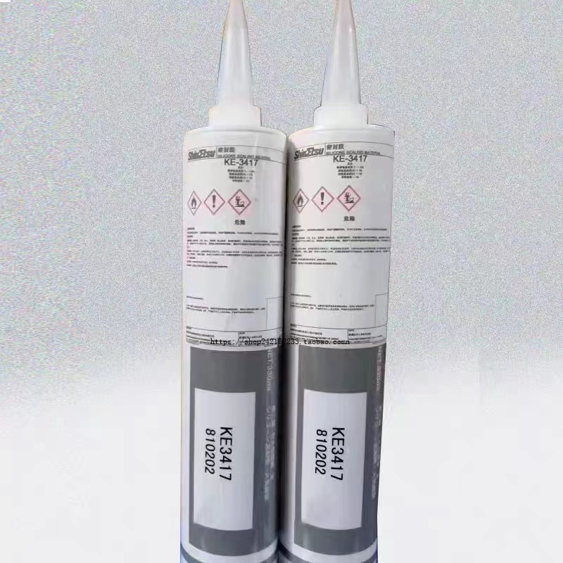 信越Shin-Etsu KE3417 電氣和電子元件用單組份RTV密封膠 黑色