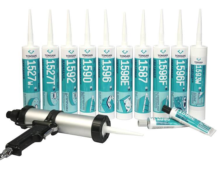 天山TONSAN® 1596F 矽橡膠平面密封劑 灰色