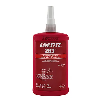 樂泰 Loctite 263 高强度螺紋鎖固劑 紅色