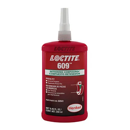 樂泰 Loctite 609 高强度圓柱配件固持膠 綠色