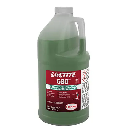 樂泰 Loctite 680 高强度低粘度固持膠 绿色