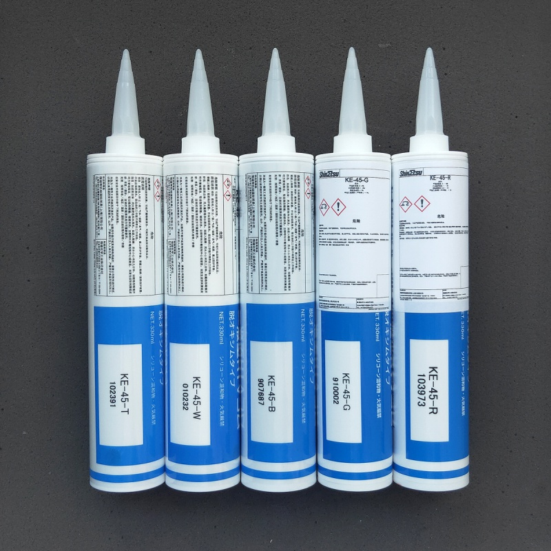 信越Shin-Etsu KE45B 電氣和電子元件用單組份RTV密封膠 黑色