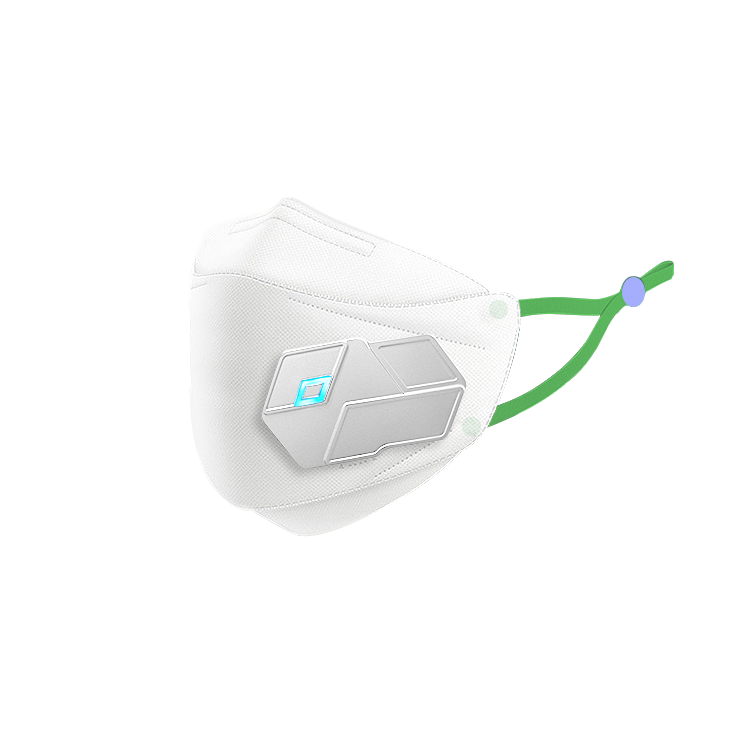 FK001 Wearable Air Purifier face mask Anti-fog anti-dust high Protection Face mask