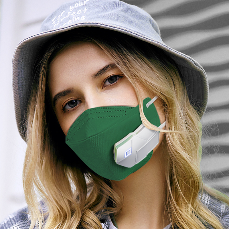 FK001 Wearable Air Purifier face mask Anti-fog anti-dust high Protection Face mask