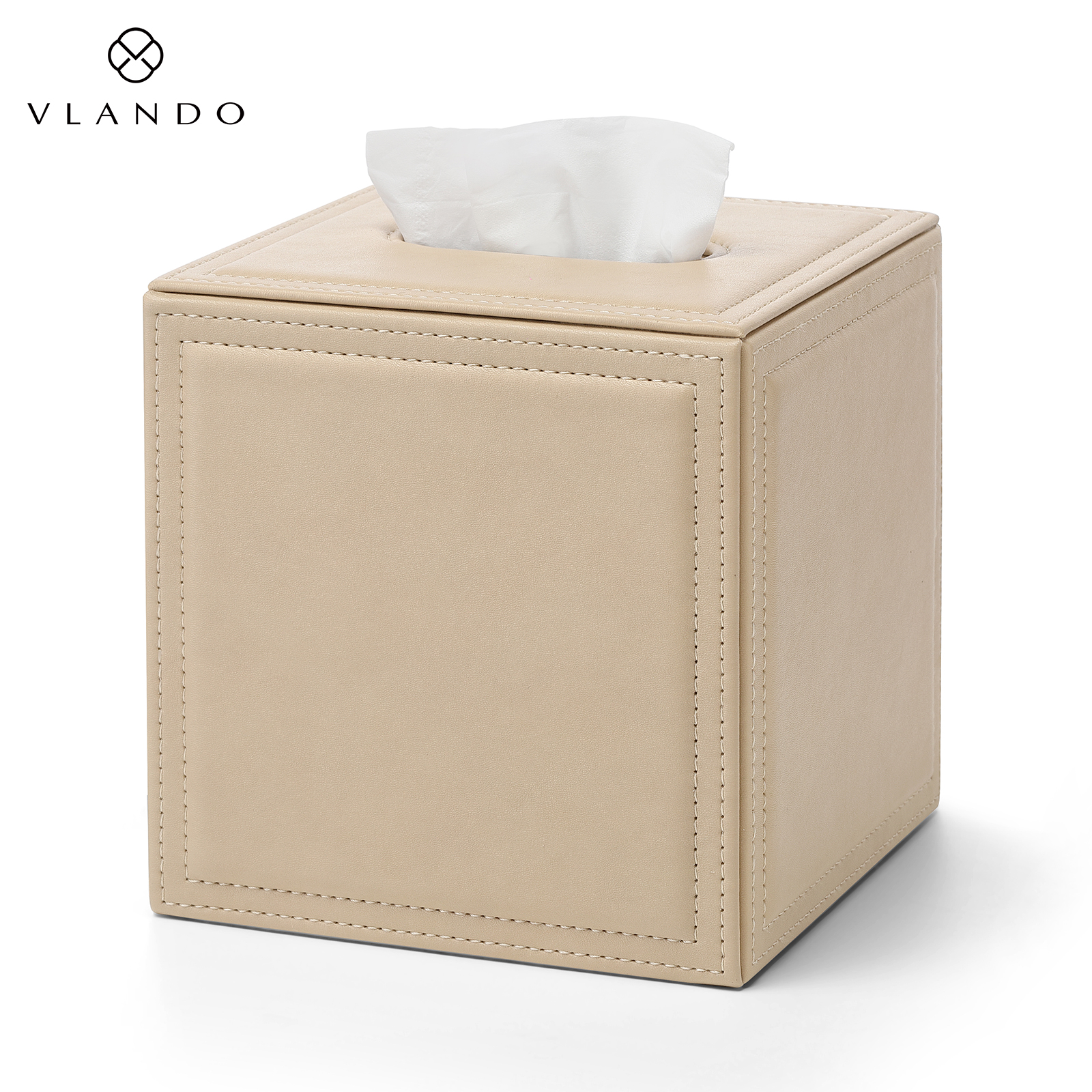 Leather Tissue Box Holder | VLANDO