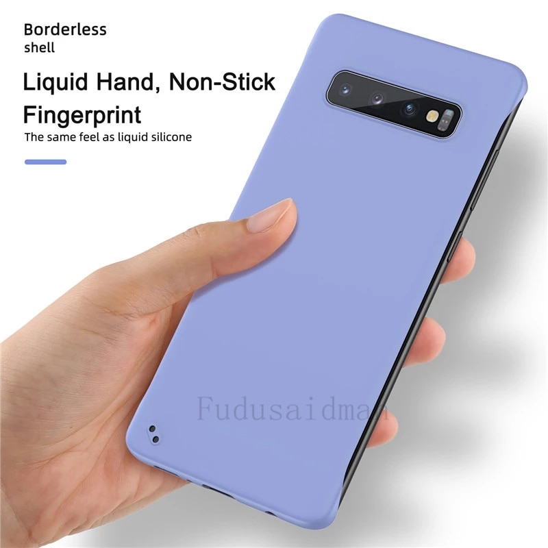 Thin Slim Hard PC Frameless Case For Samsung