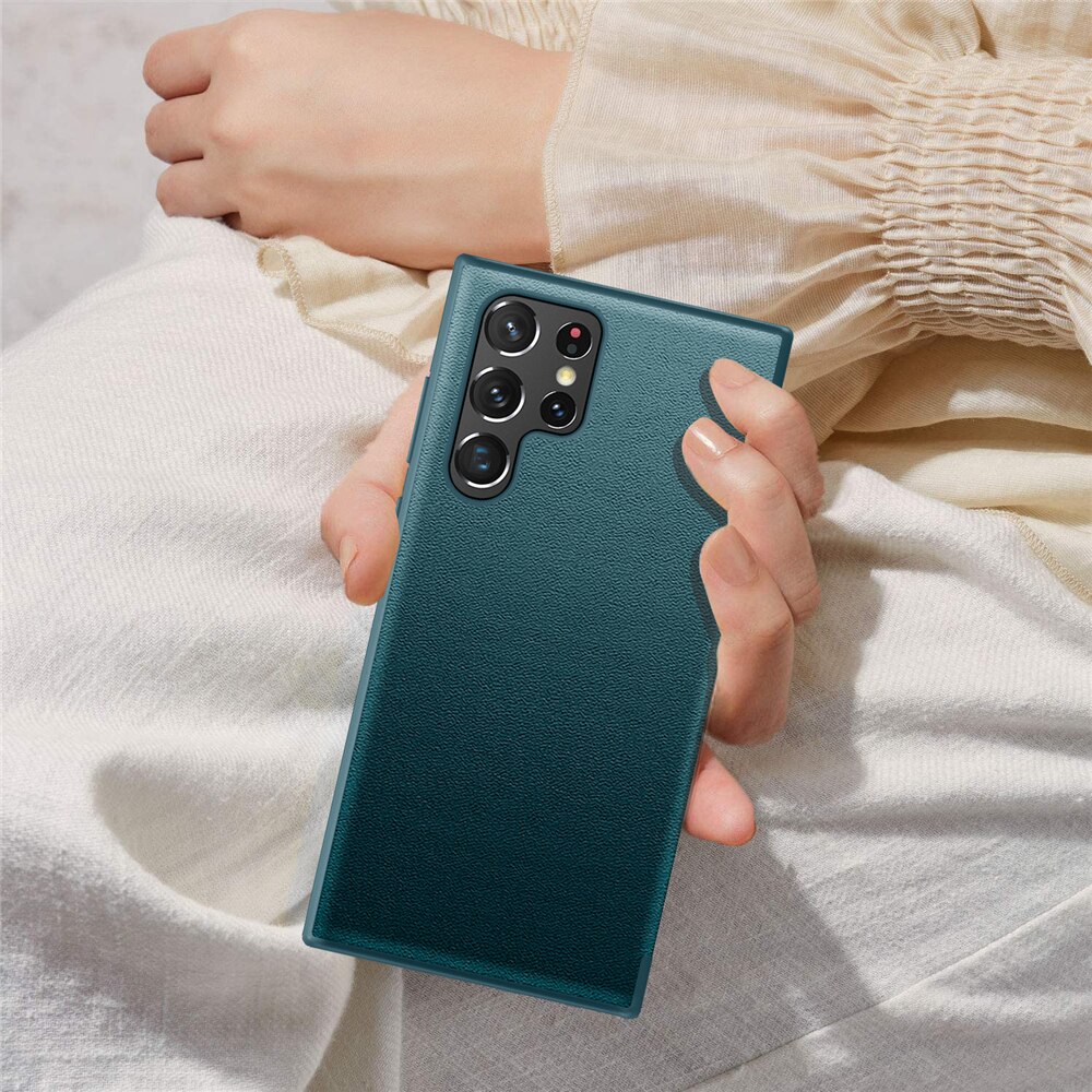 Business Leather Flip Case For Samsung