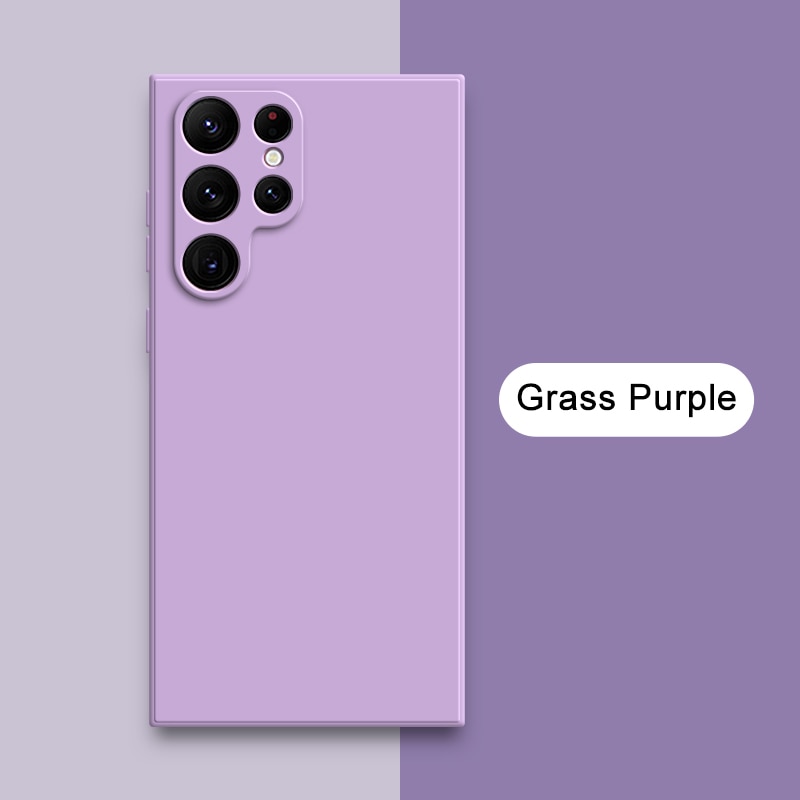 Liquid Silicone Soft Case For Samsung