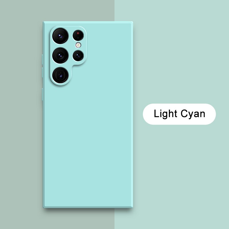 Liquid Silicone Soft Case For Samsung