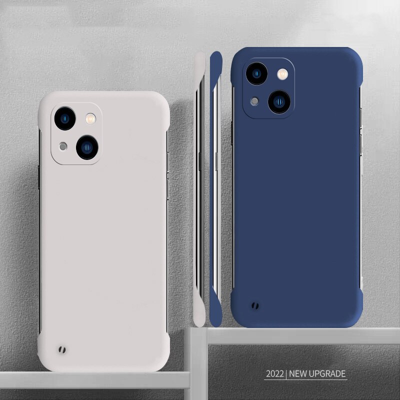 Ultra Thin Hard PC Frameless Case For iPhone