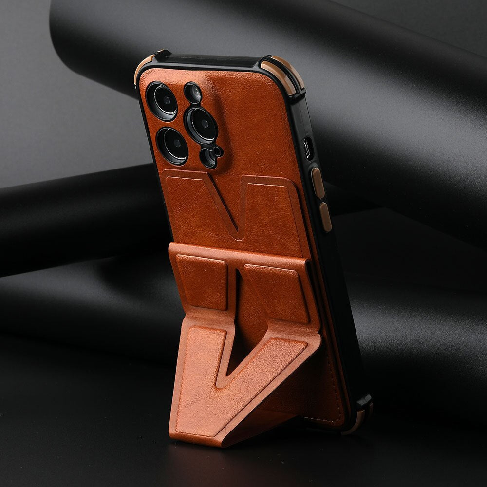 Magnetic Card Leather Wallet Holder Phone Case For iphone