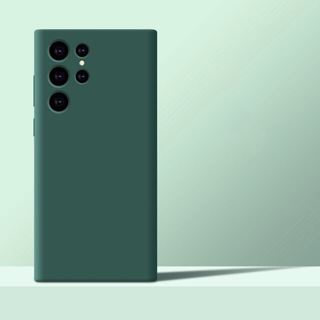 Original Liquid Silicone Case For Samsung