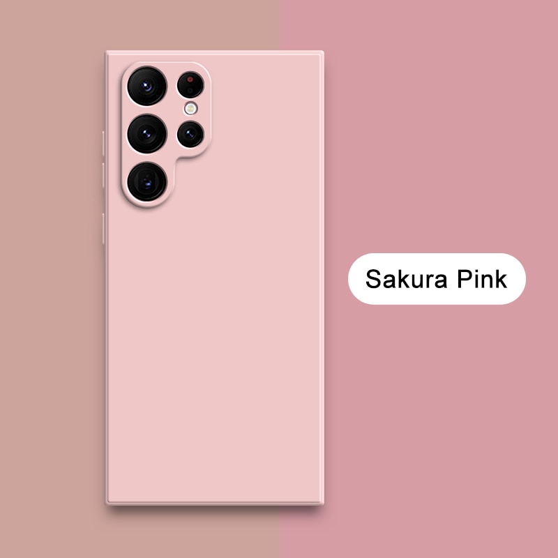 Liquid Silicone Soft Case For Samsung