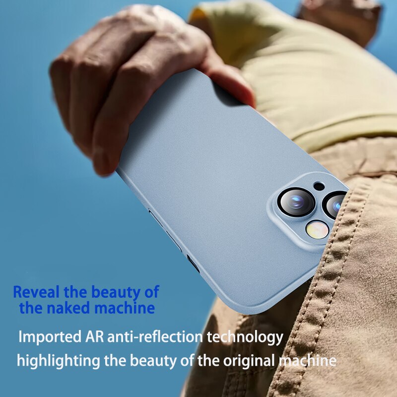 Camera Lens Glass Protection Case For iPhone