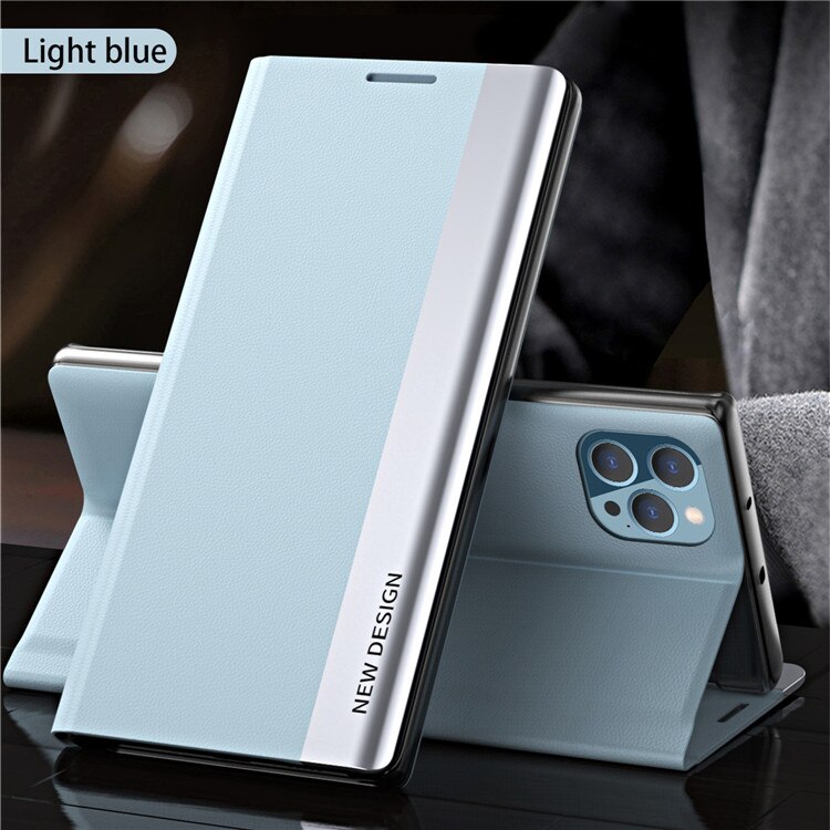 Magnetic Wallet Stand Flip Case For iPhone