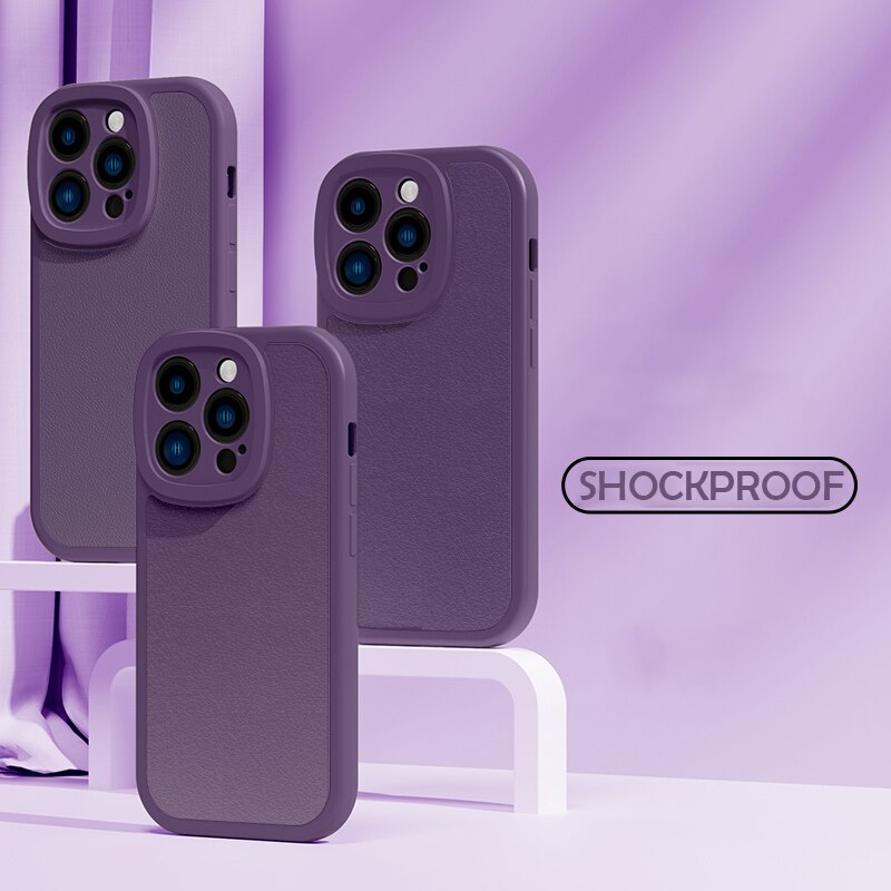 Soft Camera Protection Shockproof Case For iPhone