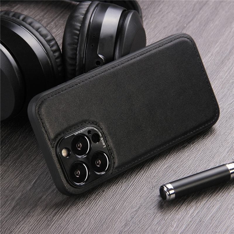 Solid Color Shockproof Metal Case For iPhone