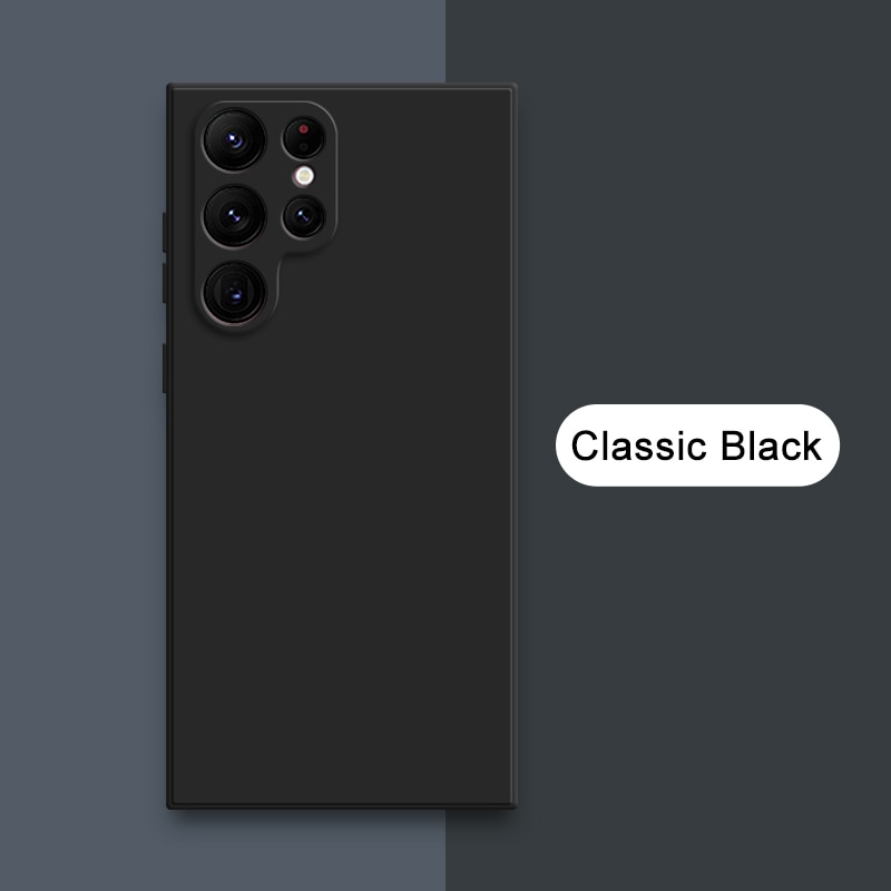 Liquid Silicone Soft Case For Samsung