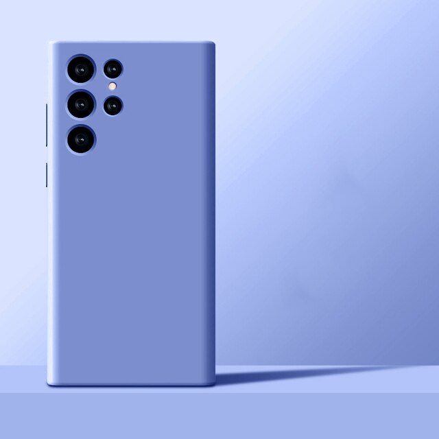 Original Liquid Silicone Case For Samsung