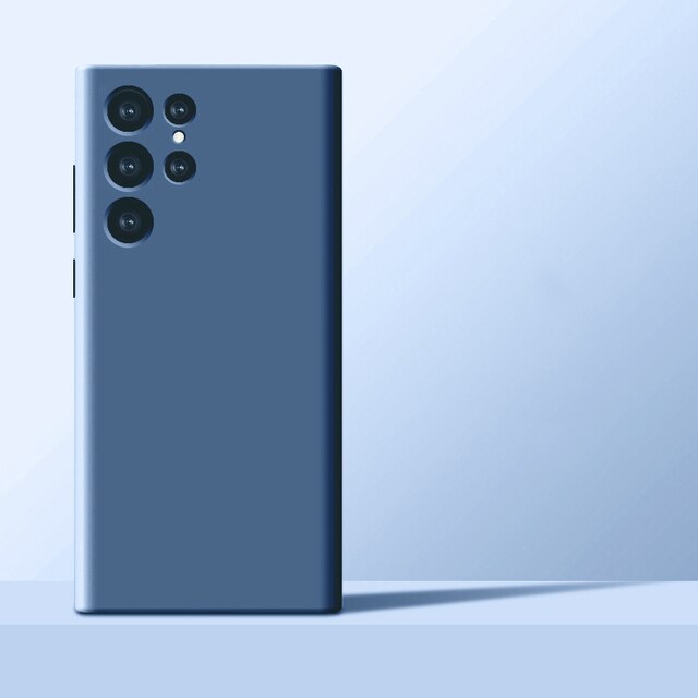 Original Liquid Silicone Case For Samsung