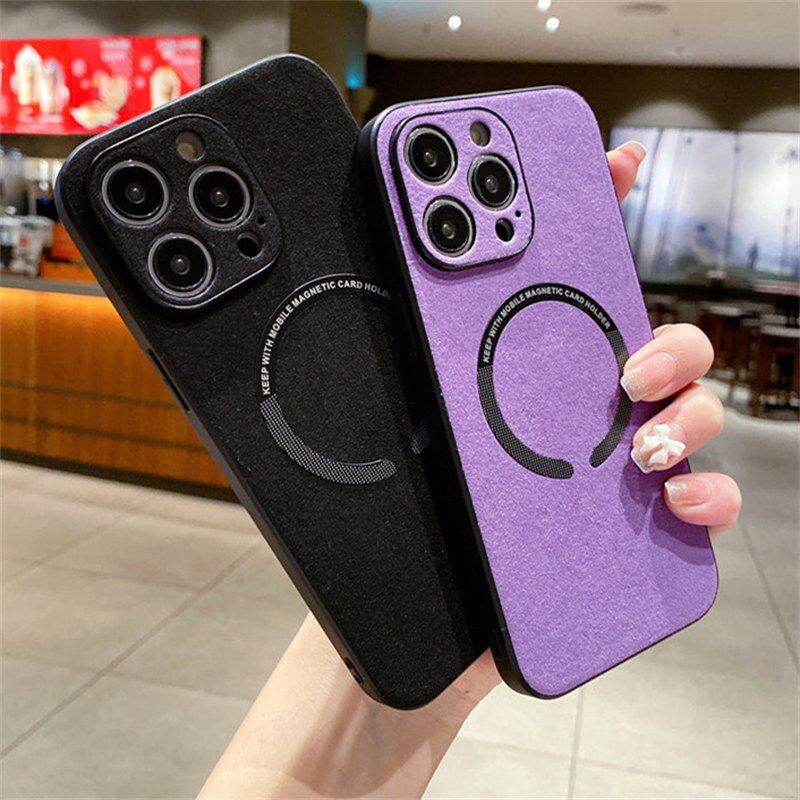 Simple Business Leather Case For iPhone