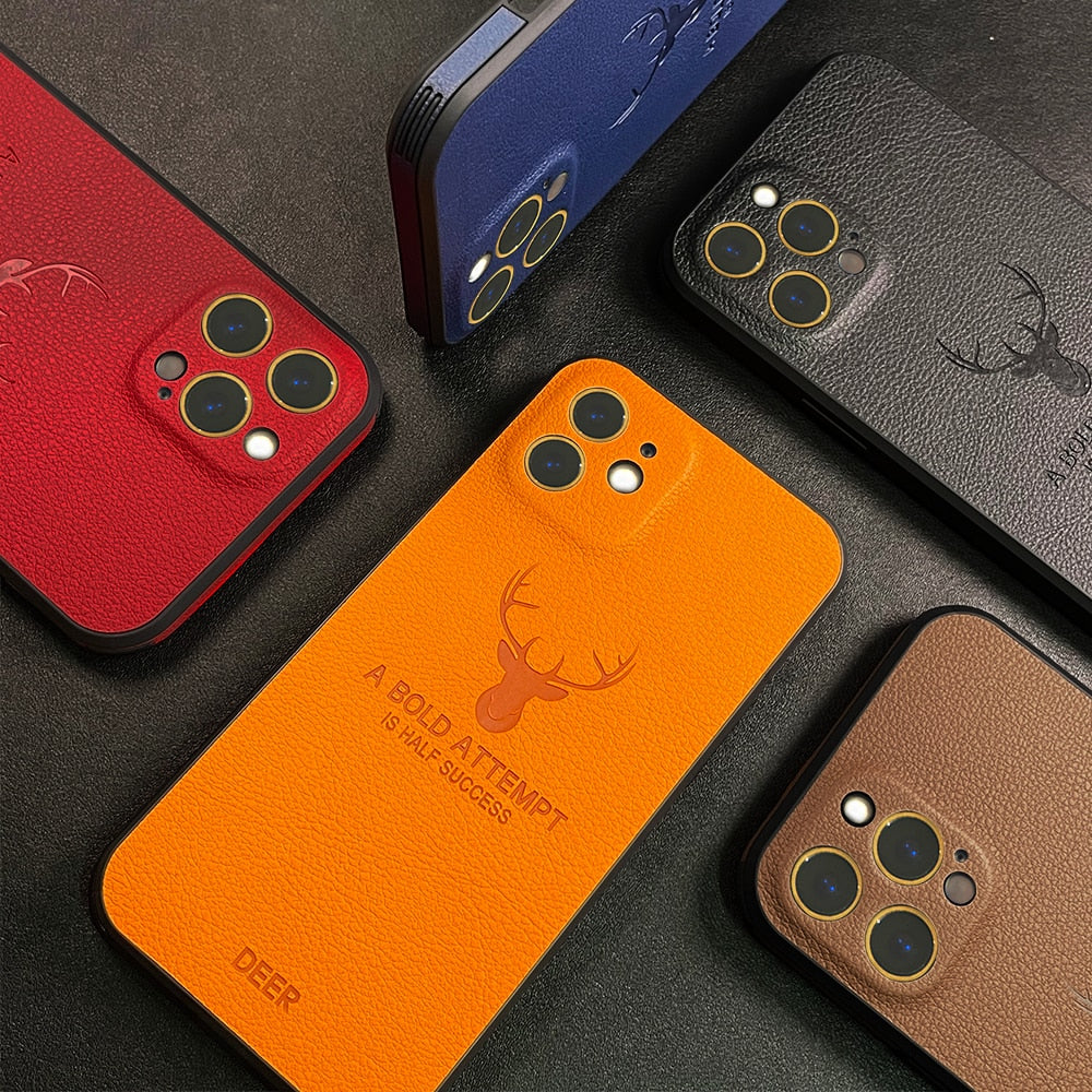 Luxury Shockproof Deer Cases For iPhone