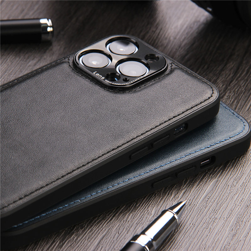 Solid Color Shockproof Metal Case For iPhone