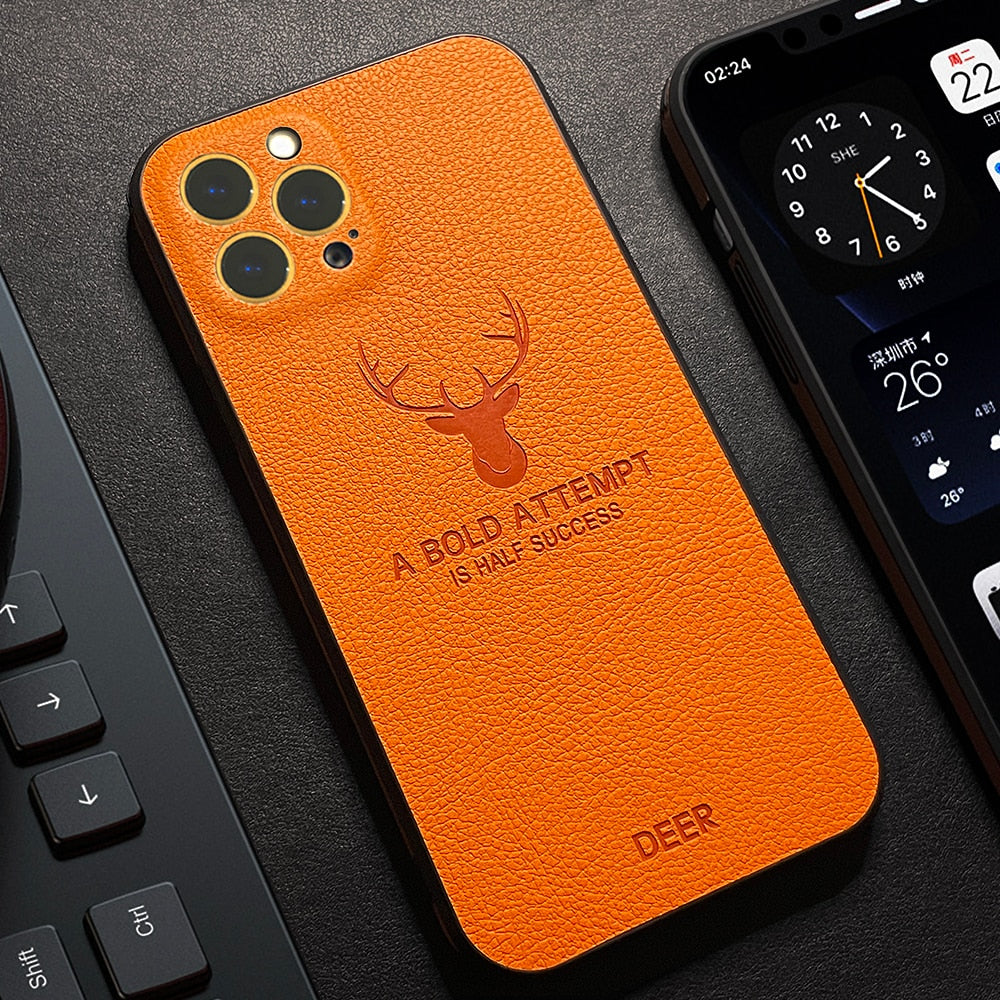 Luxury Shockproof Deer Cases For iPhone